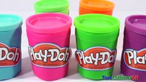 Play-Doh Surprise Tubs Eggs Frozen Peppa Pig Toy Story Jack Pirates Masha DIY Surprise Toys for Kids