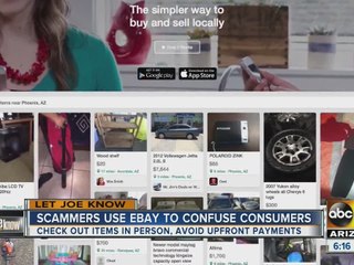 Scammers use eBay to confuse consumers
