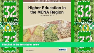 Best Price Handbook of Research on Higher Education in the MENA Region: Policy and Practice Neeta
