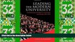 Price Leading the Modern University: York Universityâ€™s Presidents on Continuity and Change,