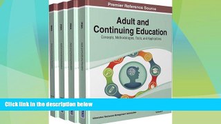 Price Adult and Continuing Education: Concepts, Methodologies, Tools, and Applications