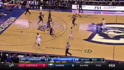 Kobe Paras dunks against Longwood