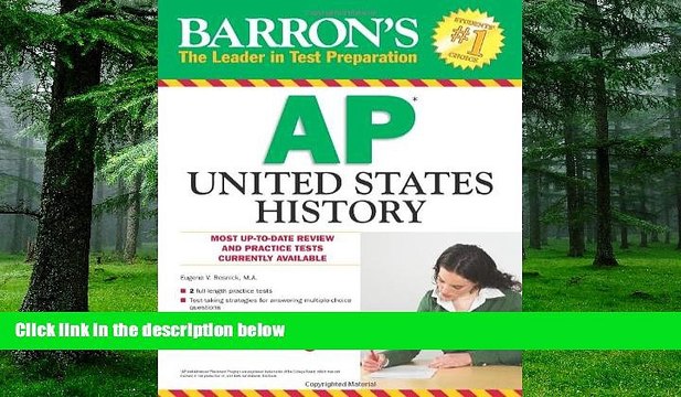 Buy Barron s AP United States History Eugene V. Resnick M.A. Full Book