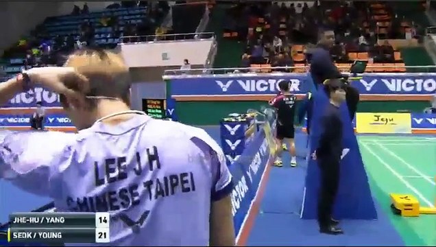 JEJU VICTOR 2016 Korea Masters Championships | SF | LEE Jhe-Huei/LEE Yang - CHUNG Eui Seok/KIM Duk Young