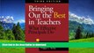 Read Book Bringing Out the Best in Teachers: What Effective Principals Do Kindle eBooks