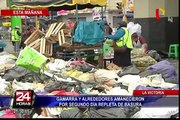 La Victoria: calles de Gamarra nuevamente repletas de basura