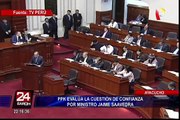 PPK evalúa cuestión de confianza por ministro Jaime Saavedra