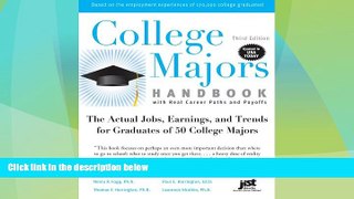 Best Price College Majors Handbook with Real Career Paths and Payoffs, 3rd Ed (College Majors