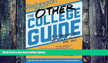 Pre Order The Other College Guide: A Roadmap to the Right School for You Jane Sweetland mp3