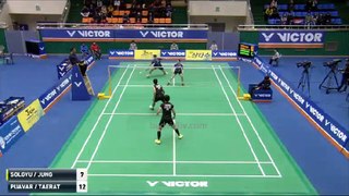 JEJU VICTOR 2016 Korea Masters Championships | SF | Dechapol PUAVARANUKROH/Sapsiree TAERATTANACHAI - CHOI Solgyu/CHAE Yoo Jung