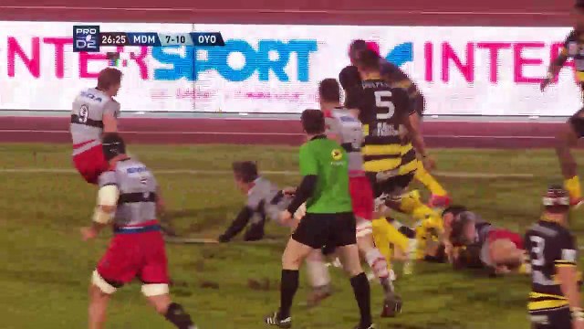 SITE OFFICIEL STADE MONTOIS RUGBY - RESUME SMR vs OYONNAX
