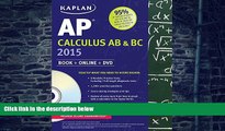 Buy  Kaplan AP Calculus AB   BC 2015: Book   Online   DVD (Kaplan Test Prep) Tamara Lefcourt Ruby