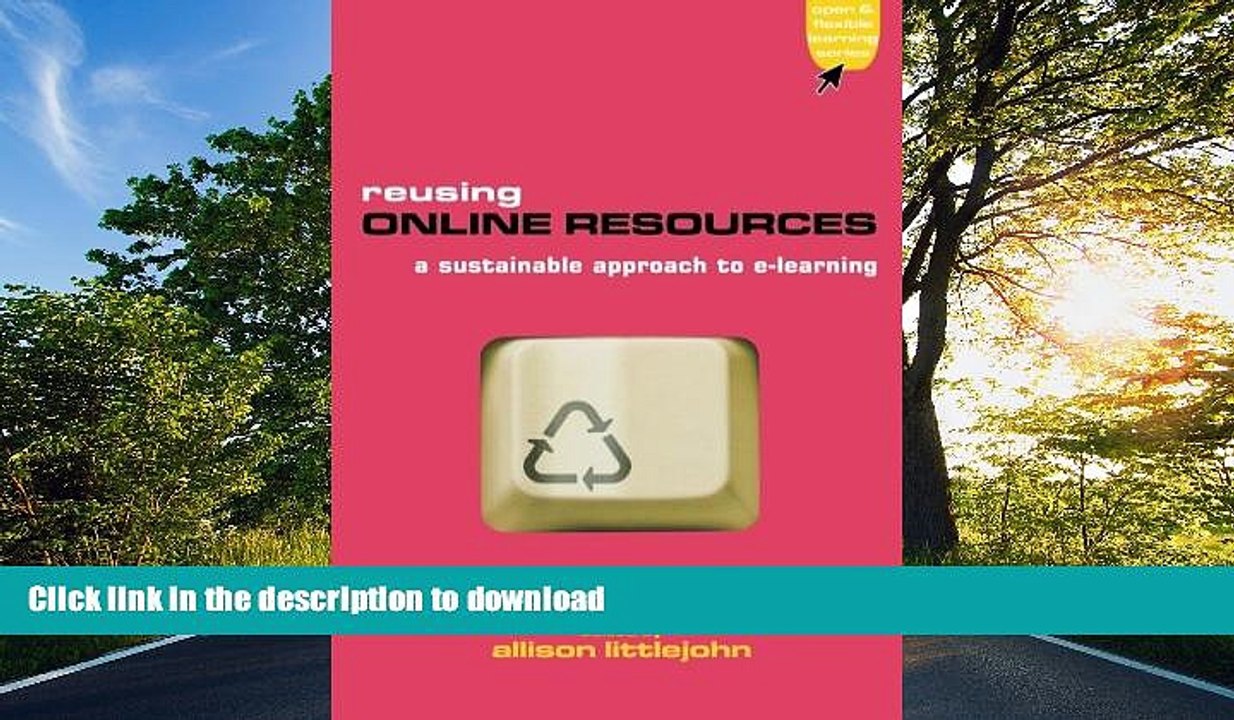 READ Reusing Online Resources: A Sustainable Approach to E-learning (Advancing Technology Enhanced