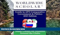 Buy Worldwide Scholar Worldwide Scholar Guide to AP Comparative Government   Politics: 2015