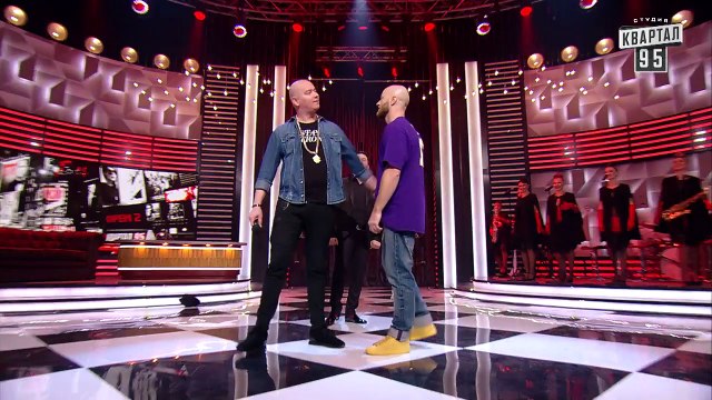 Рэп батл - Евгений Кошевой vs Влад Яма - Новый сезон Вечернего Киева 2016