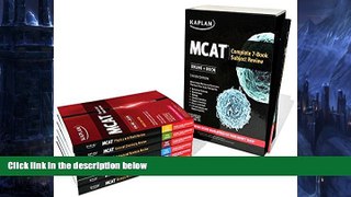 Read Online Kaplan MCAT Complete 7-Book Subject Review: Online + Book (Kaplan Test Prep) Audiobook