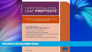 Online Law School Admission Council The Next 10 Actual, Official LSAT PrepTests (Lsat Series) Full