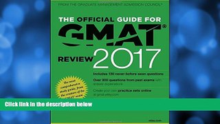 Online GMAC (Graduate Management Admission Council) The Official Guide for GMAT Review 2017 with