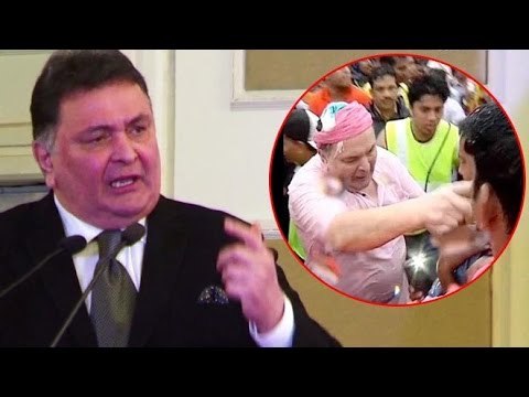 Rishi Kapoor's Clarification On ABUSING And Misbehaving With Media