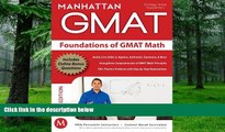 Buy  Foundations of GMAT Math, 5th Edition (Manhattan GMAT Preparation Guide: Foundations of Math)