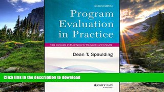 READ Program Evaluation in Practice: Core Concepts and Examples for Discussion and Analysis Kindle