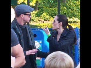 SHOCK CLAIMS  Angelina Jolie and  Brad Pitt’s child  visitation