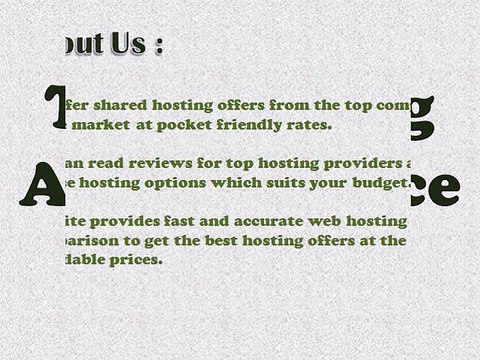 The Best Web Hosting Services in Cheap Prices