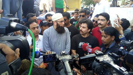 Last Whatsapp message of juniad jamsheed to Alamgeer khan