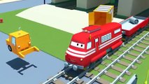 Troy der Zug und die Dampfwalze | Auto & Lastwagen Cartoons für Kinder