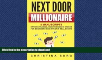 Audiobook Next Door Millionaire: 4 Manuscripts: Options Trading, How to Budget, Stocks for
