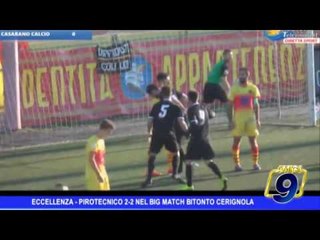 Eccellenza | Pirotecnico 2-2  nel big match Bitonto-Cerignola
