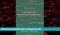 PDF [FREE] DOWNLOAD  Lectures on Antitrust Economics (Cairoli Lectures) [DOWNLOAD] ONLINE