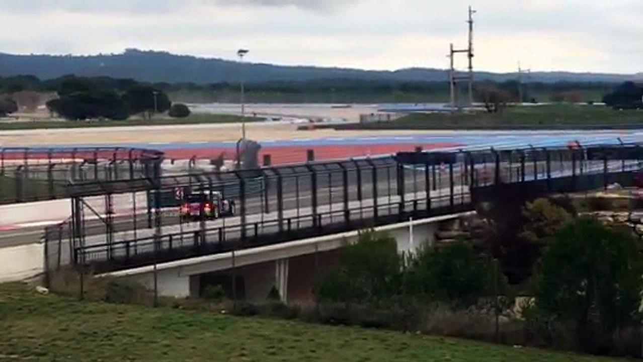 Loeb sur sa DS 3 WRC au Rallycircuit