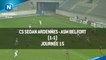 J15 : CS Sedan Ardennes - ASM Belfort (1-1), le résumé