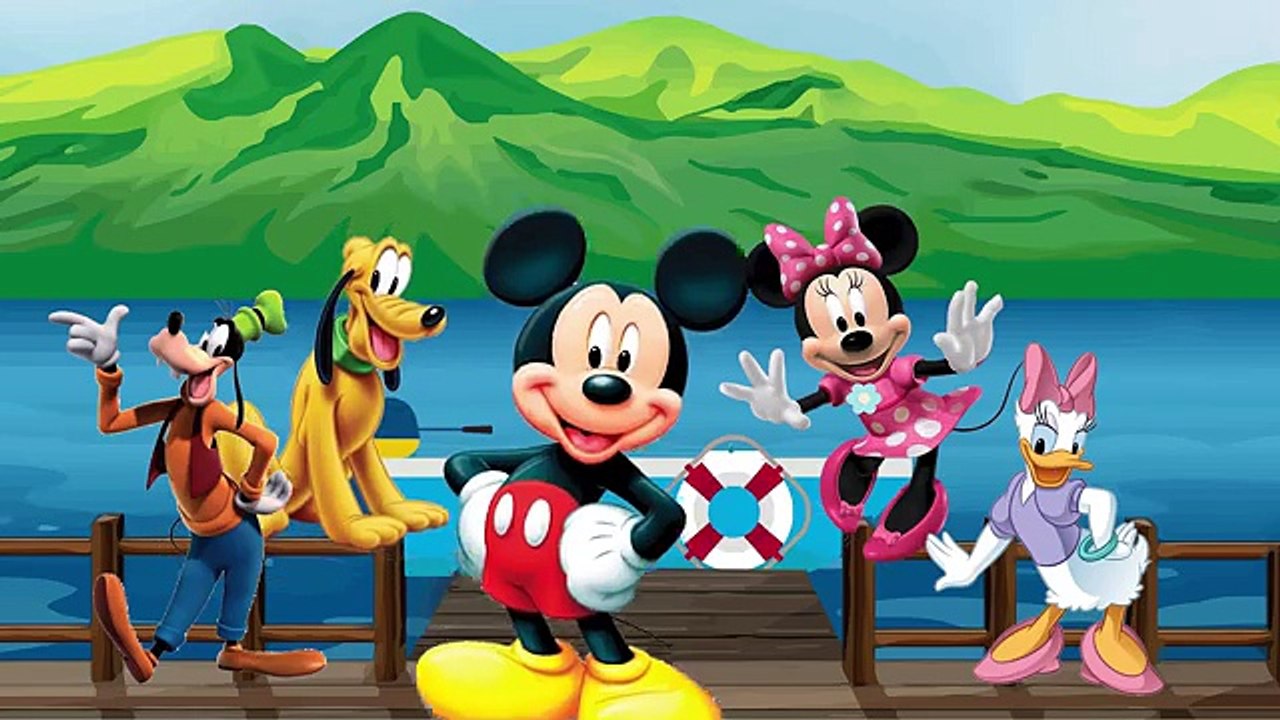 Mickey Mouse Clubhouse Great Boat Adventure Finger Family Song!