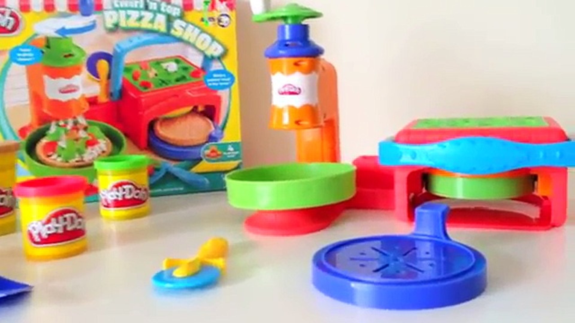⁣DIY Play-Doh Pizza Shop Cooking Toy Pizza topping cooking baking toy for children