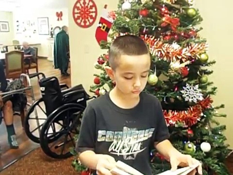 Israel Valenzuela serving  @ Mesa Health Care Center