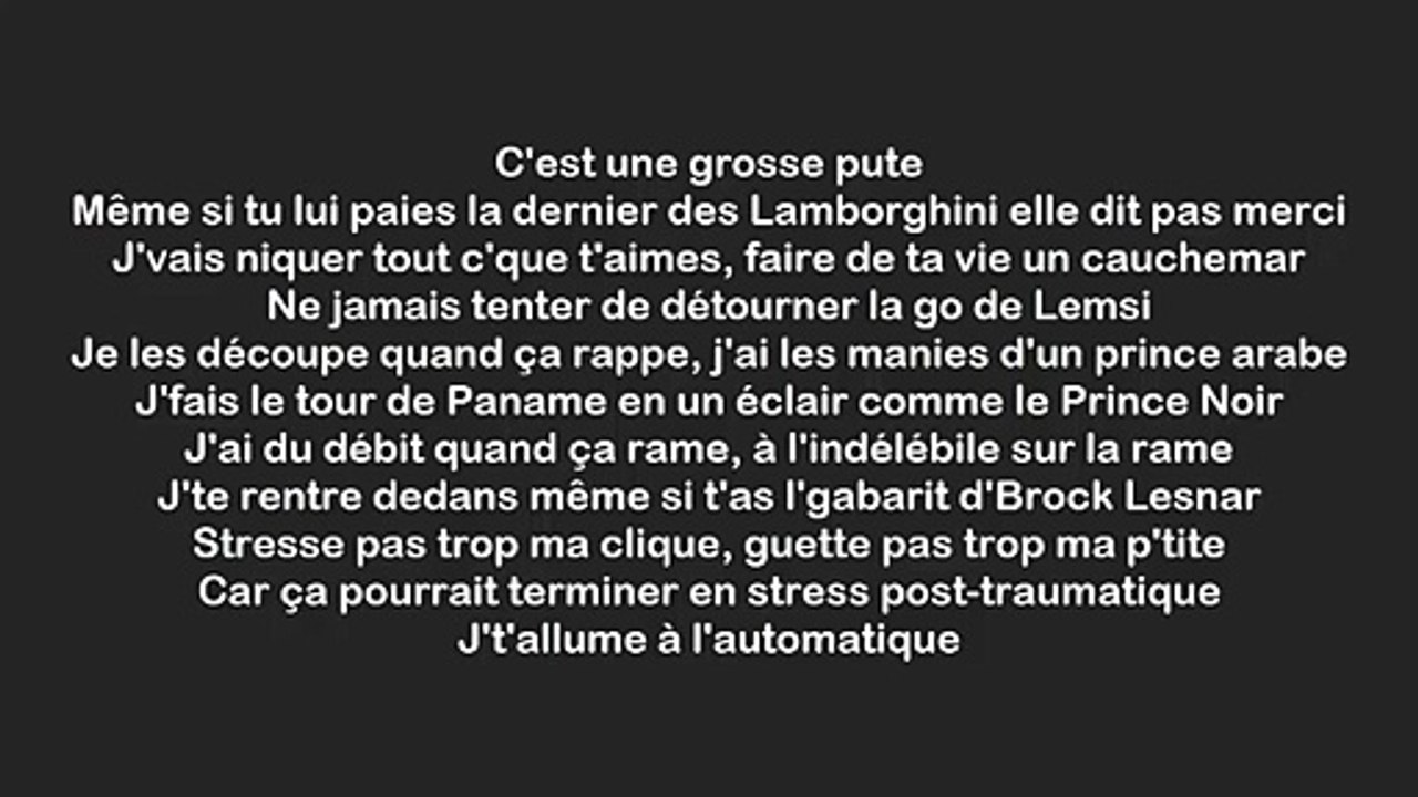 Hayce lemsi - Mercy (Paroles)