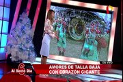 Amores de talla baja con corazón gigante