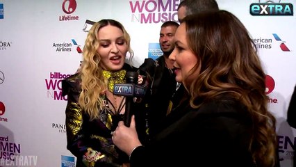 Madonna at Billboard Women in Music 2016 Video Extra