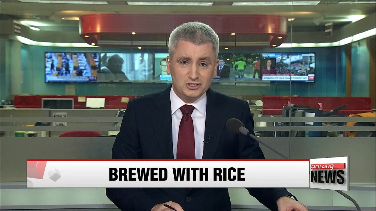 Korean researchers develop rice beer, giving lo...