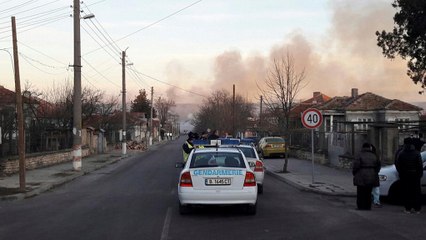 Un train rempli de citernes de gaz déraille et explose en Bulgarie