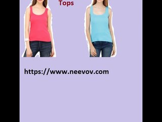 Tank Top Black Colour Womens