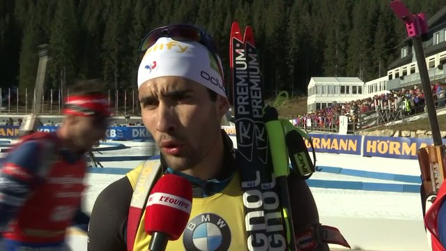 Biathlon - CM (H) - Pokljuka : Martin Fourcade «Super fier» après sa victoire dans la poursuite