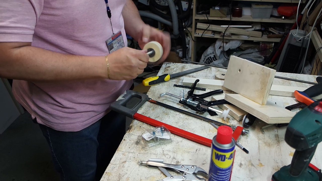 Braccio fotocamera fai da te(DIY wooden camera boom arm