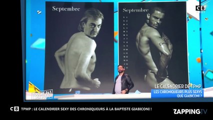 TPMP : quand les chroniqueurs font leur calendrier sexy à la Baptiste Giabiconi... (vidéo)