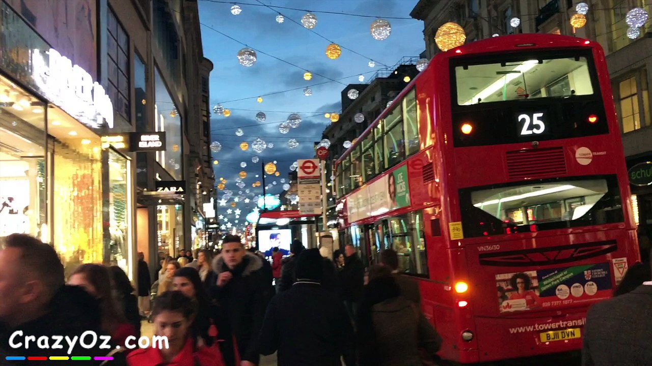 Christmas lights in London 2016