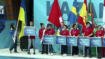 Re-Live - Day 1 Opening Ceremony - FINA World Junior Diving Championships 2016 - Kazan (RUS)