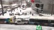 MONTREAL CANADA CRAZY FUNNY SNOW & ICE CAR ACCIDENT - Funny Pileup [2016-12-05] (Bonus Footage)