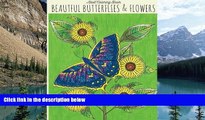 Buy LightBurst Media Adult Coloring Book: Beautiful Butterflies   Flowers: Butterfly Coloring